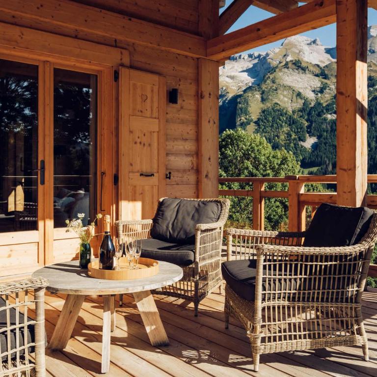 Chalet 4★, 12 pers, spa, vue panoramique, proche navette - FR-1-304-302 - Chalet - 23