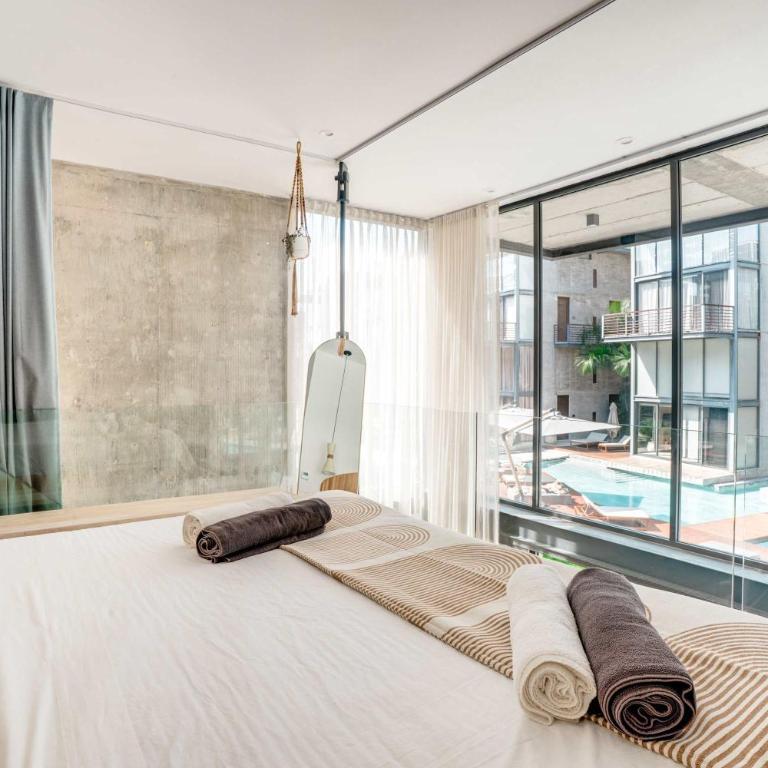 Modern 1BR at Xalet Luxury Condos with Cenote & Pool - Apartamento - 5