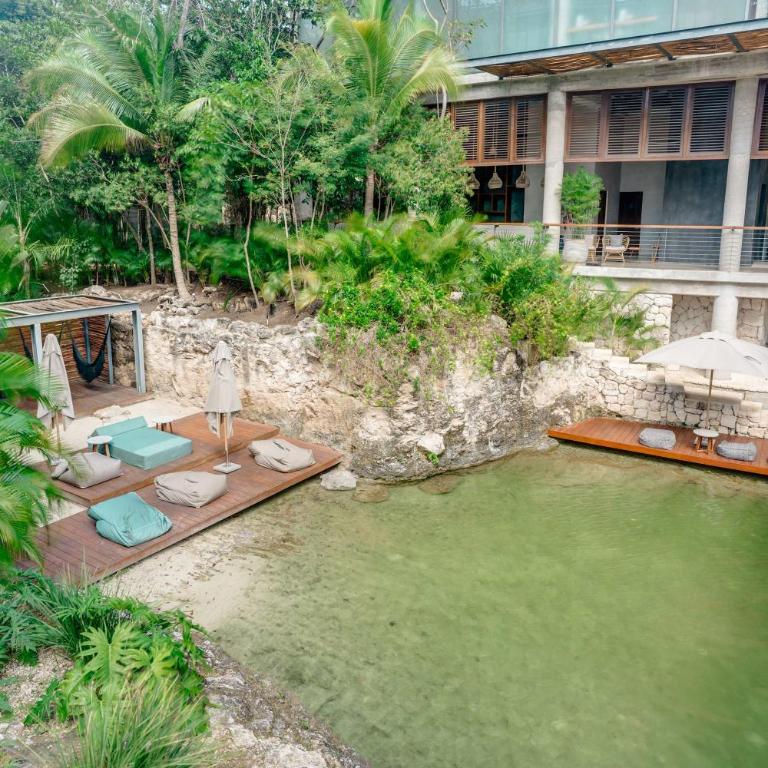 Modern 1BR at Xalet Luxury Condos with Cenote & Pool - Apartamento - 35