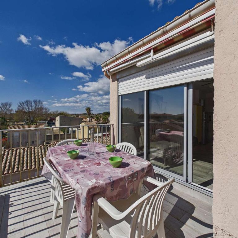 Appartement cosy 2 pièces cabine, terrasse, WIFI, parking privé, proche plage à Marseillan - FR-1-326-516 - Apartment (4 Adults) - 1