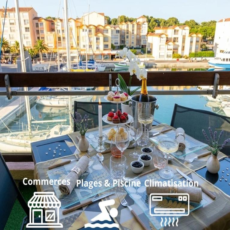 Merveilleuse Port - Piscine - Plage - Climatisation - Commerces - One-Bedroom Apartment - 1
