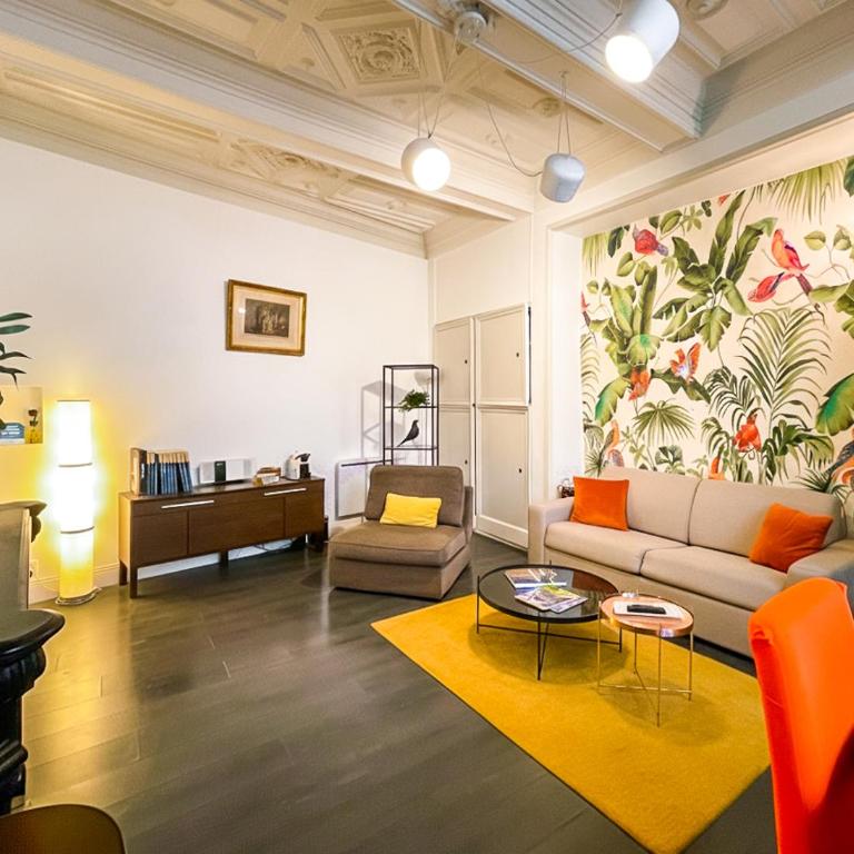 RétroMirabeau "Le Jacobin" - 75m2 - TERRASSE EXTERIEURE PATIO- 2 à 4 pers - CALME - COURS MIRABEAU HALLES GARE - EMPLACEMENT TOP - Chèques Vacances CONNECT - Apartamento - 2 niveles - 10