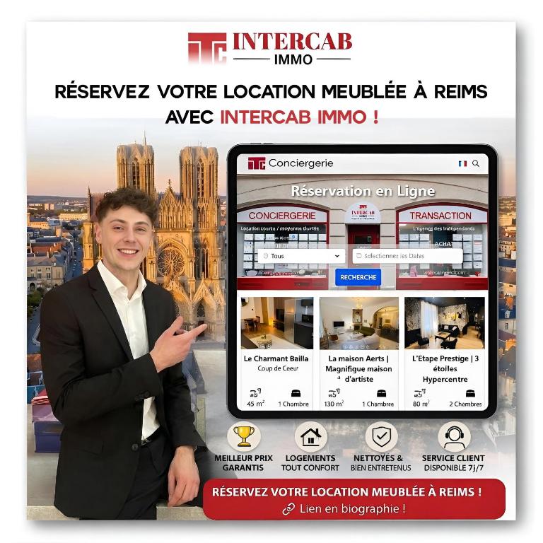 Suite Moderne au coeur de Reims We Live In R 303 - Appartamento - 12