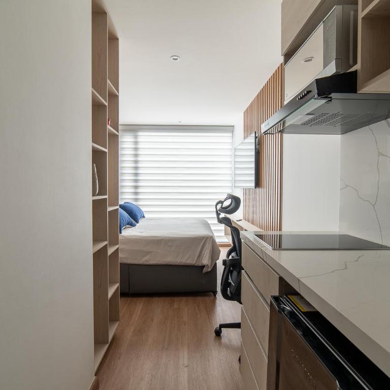 Premium Studio in Chicó Excellent location near the World Trade Center - Deluxe Queen Studio - 22