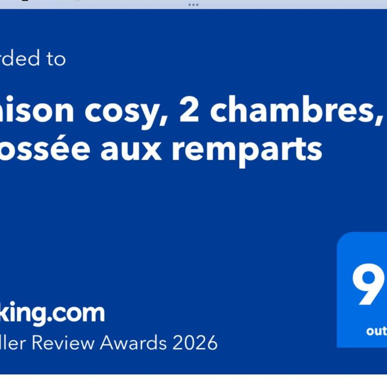 Maison cosy, 2 chambres, adossée aux remparts - Haus mit 2 Schlafzimmern - 3