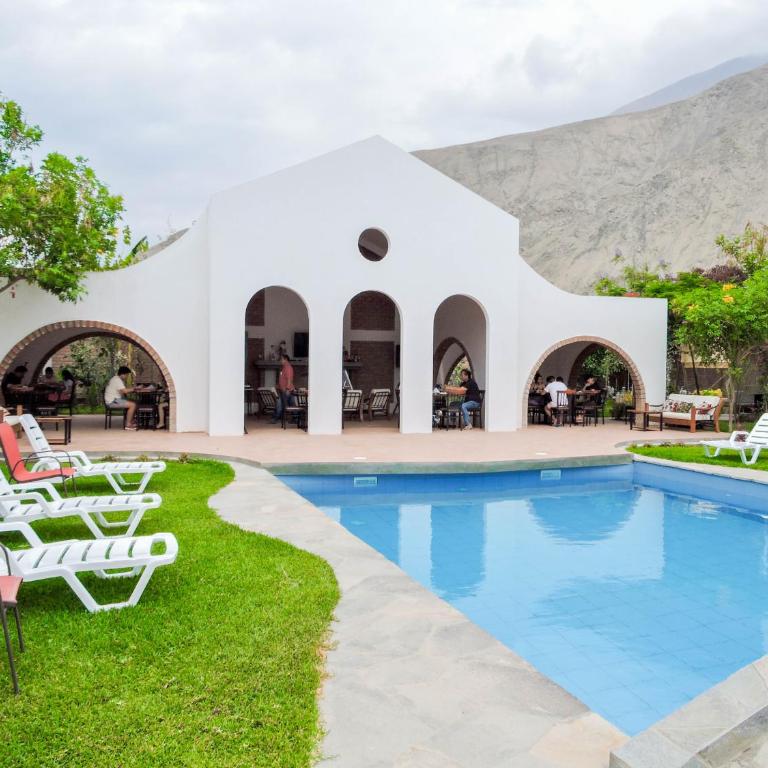 Casa Hotel Mamaluna - Double Room with Pool View - 4