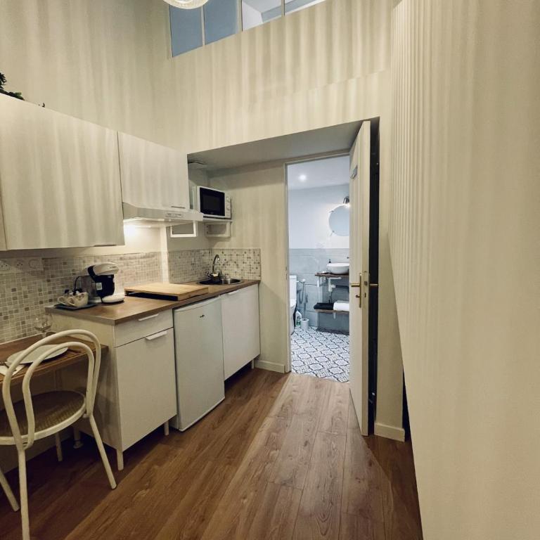 Cristallin Studio cocon en duplex sur cour - One-Bedroom Apartment - 4
