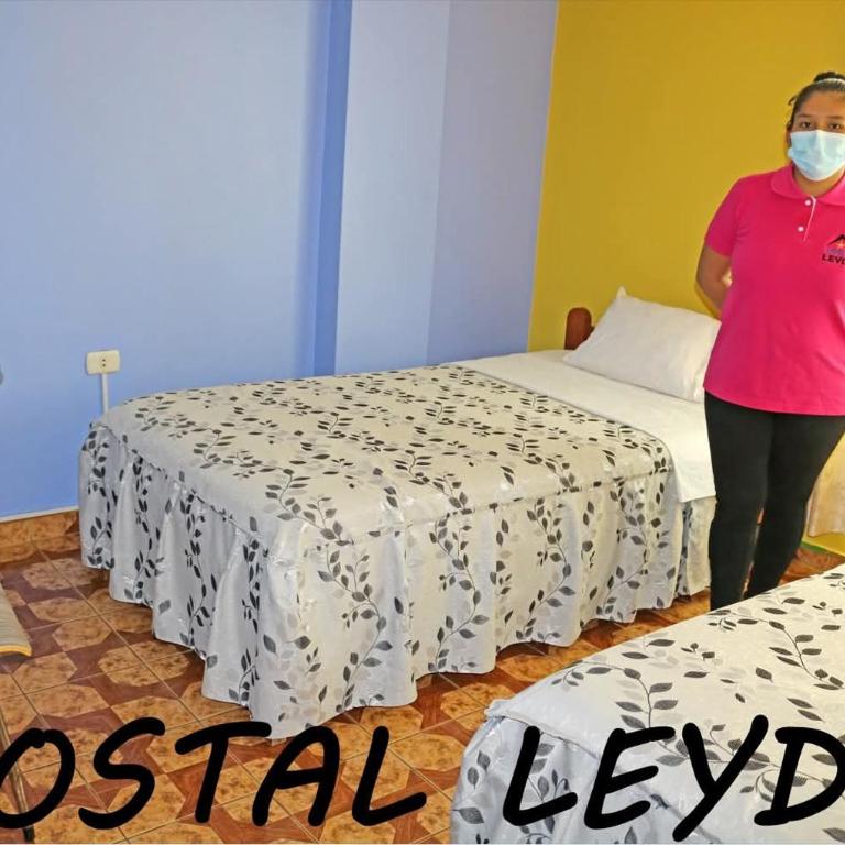Hostal Leydy - Habitación Doble - 2 camas - 1