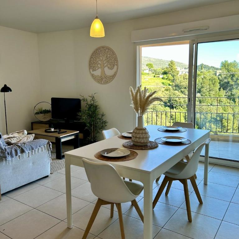 Appartement calme proche Nice à 20 min des plages - Appartement 1 Chambre - 6