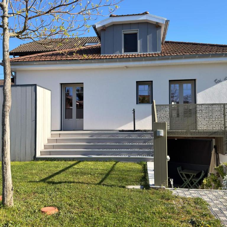 Maison avec jardin 4 pers Proche lac Léman & centre - Maison 2 Chambres - 1