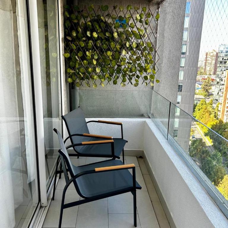 High Rise Modern Apt Near Parque Arauco - Apartamento de 1 dormitorio - 10