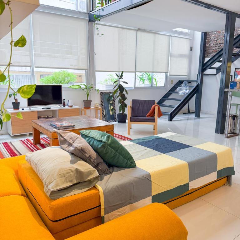 Amplio duplex urbano tipo Loft modular para armar de 1 a 4 personas en Recoleta - Apartamento de 1 dormitorio - 27