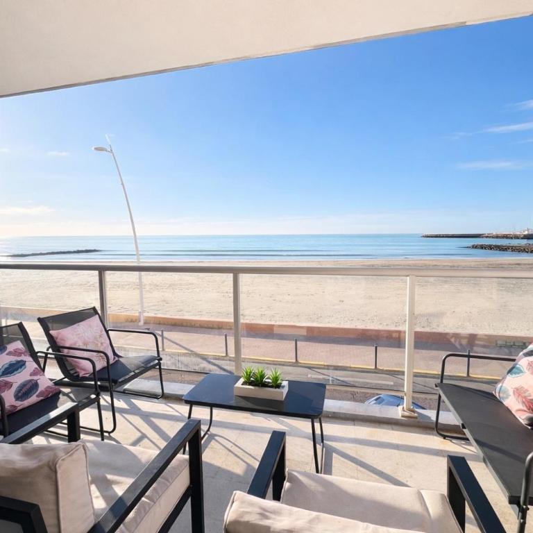 FACE À LA MER Séjour Famille - Vue mer - Plage au pied - Central - Appartement 2 Chambres - 1