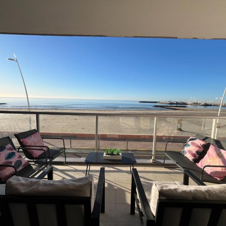FACE À LA MER Séjour Famille - Vue mer - Plage au pied - Central - Appartement 2 Chambres - 7