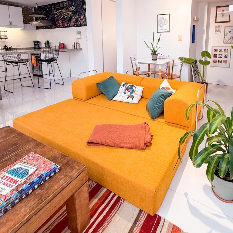 Amplio duplex urbano tipo Loft modular para armar de 1 a 4 personas en Recoleta - Apartamento de 1 dormitorio - 2