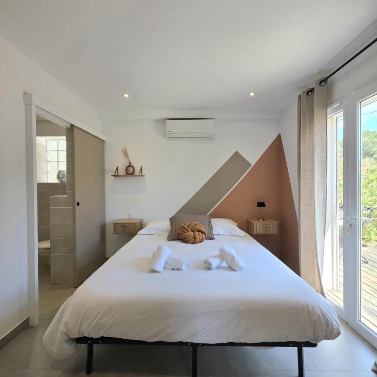 Villa avec piscine proche Palombaggia - Villa mit 2 Schlafzimmern - 5