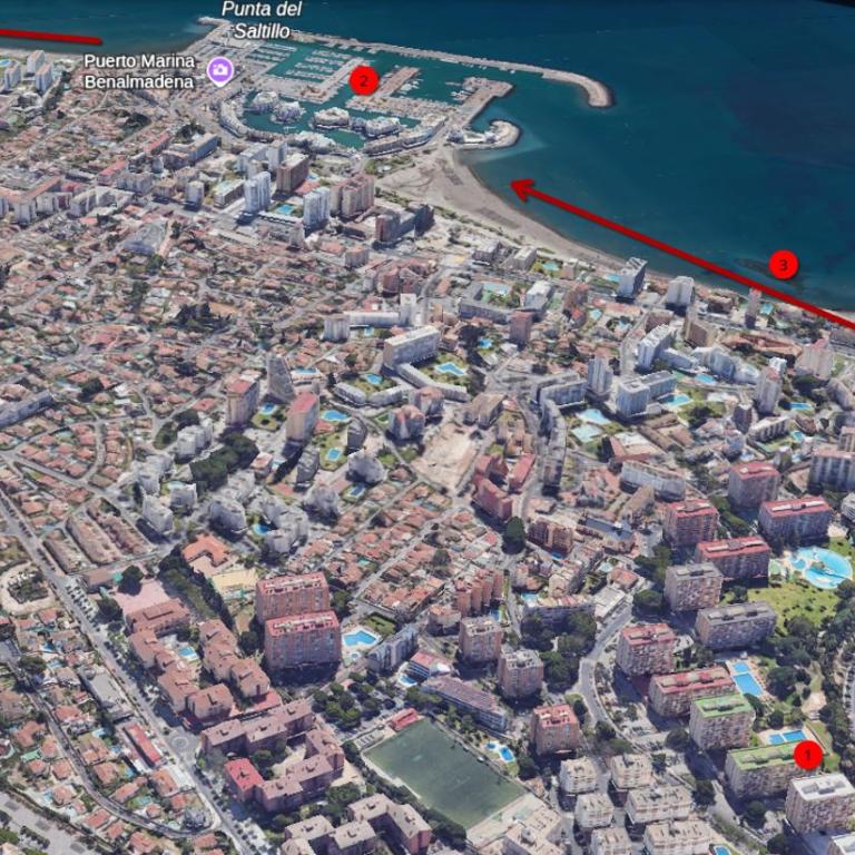 Hercules Paradise 531 - Mediterranean Sea View Terrace - Resort Pools & Gardens - 10 Min Beach - Central Benalmadena - Direct Train to Airport & Malaga - Fast Private WiFi - Remote Work and FireTV ready - One-Bedroom Apartment - 30