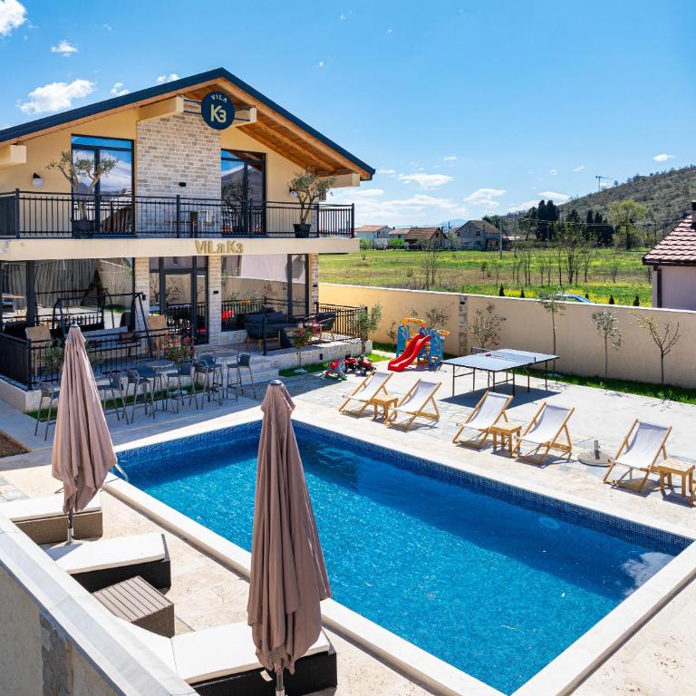 VILA K3 Podgorica - Three-Bedroom Villa - 17