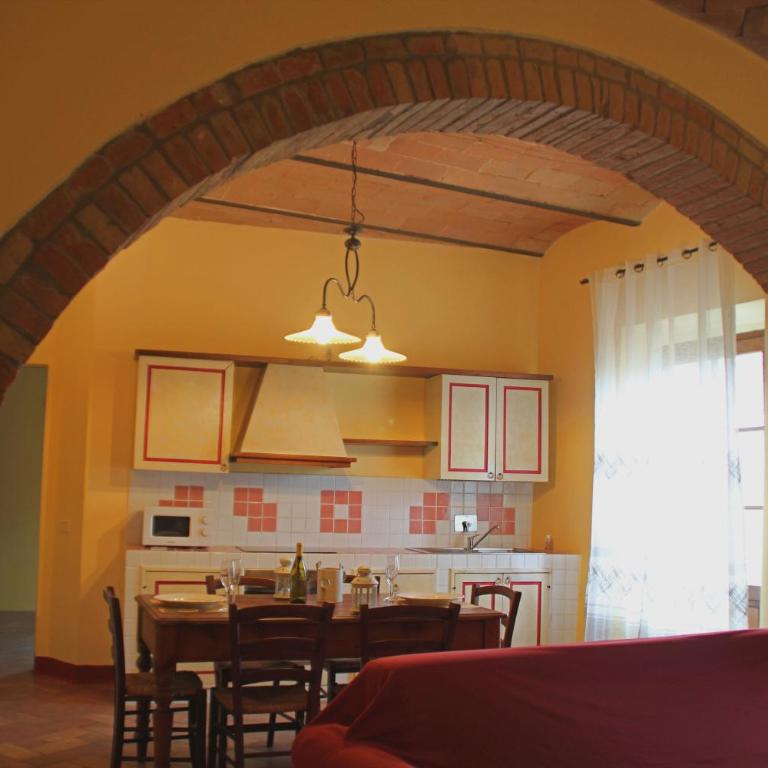 Croce di Bibbiano Apartaments with Pool in front of San Gimignano - Casa con 2 Camere da Letto - 11