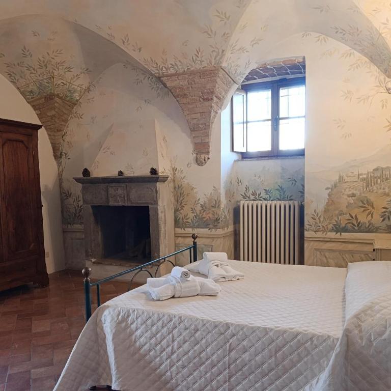 Croce di Bibbiano Apartaments with Pool in front of San Gimignano - Casa con 3 Camere da Letto - 14