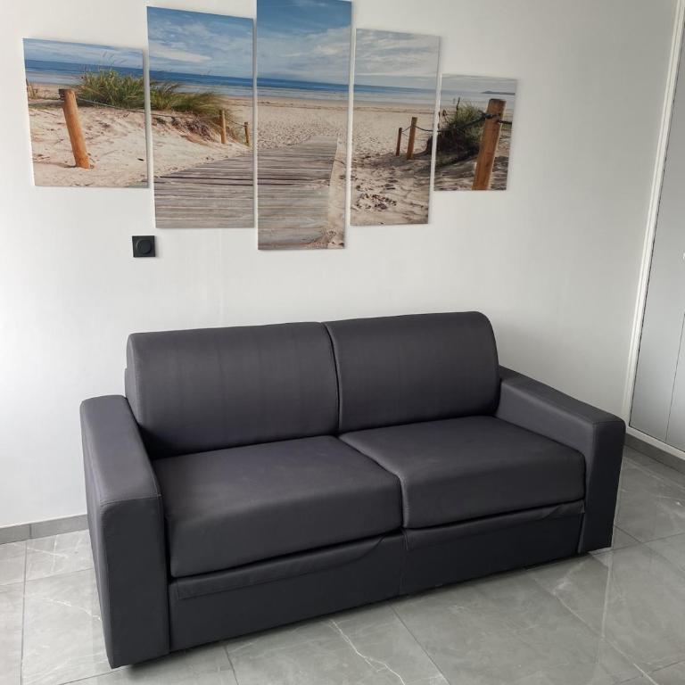 Studio moderne climatisé à 10 mn de la mer - Estudio - 4