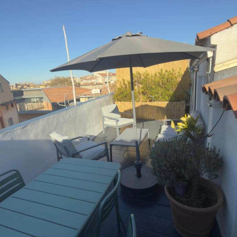 Centre Historique Appartement Climatisé avec terrasse - Appartement 2 Chambres - 23