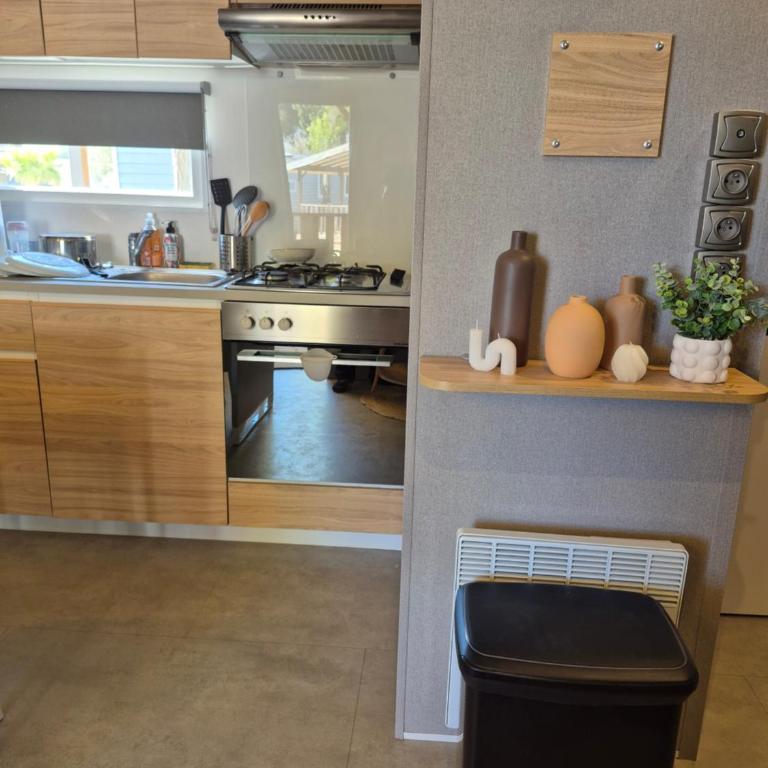 Mobil-home camping 5 etoiles - Chalet con 3 Camere da Letto - 4