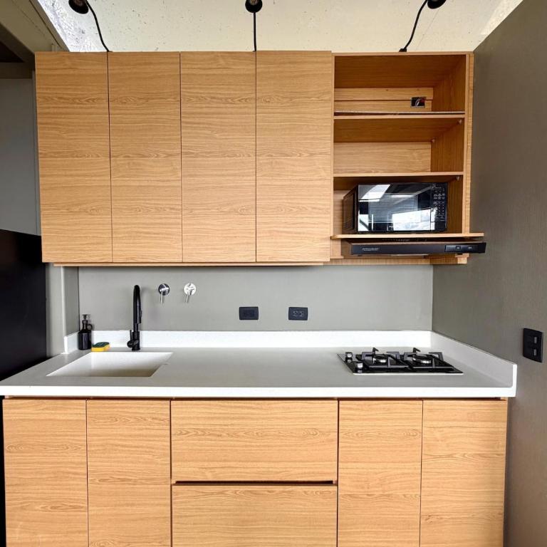 Modern Vista Cabin, Jacuzzi, Terrace, Views - One-Bedroom House - 14