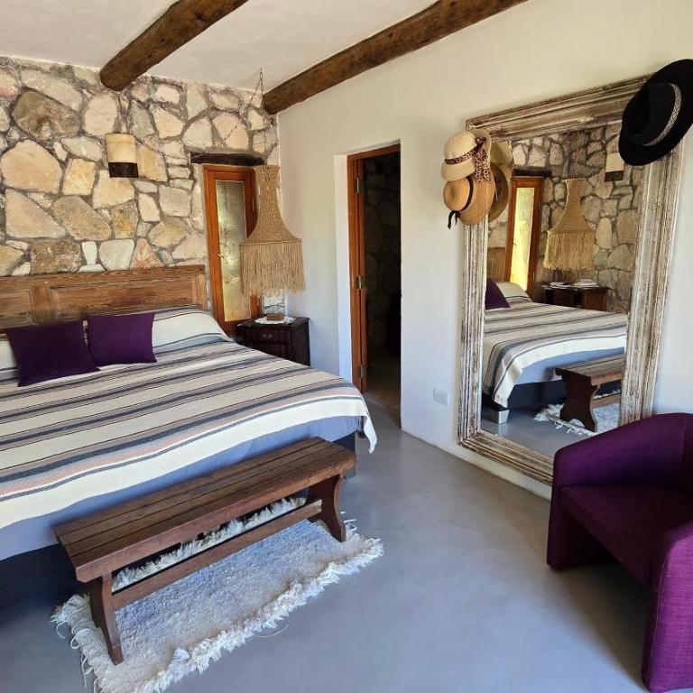 Los Menhires - Casa serrana de alquiler temporario - Apartamento de 1 dormitorio con vistas al río - 3