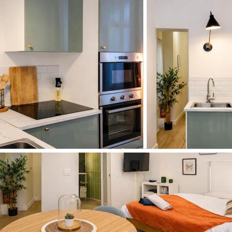 L'Eden Rouennais -Studio cosy - Gare de Rouen à 2 min - Fibre 700Mb- Cœur de Rouen - Appartamento con 1 Camera da Letto - 1