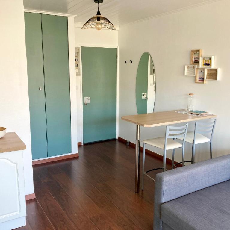 Appartement T2 accès direct plage - parking - balcon & jardin - vélos - Arcachon centre - Appartamento con 1 Camera da Letto - 6