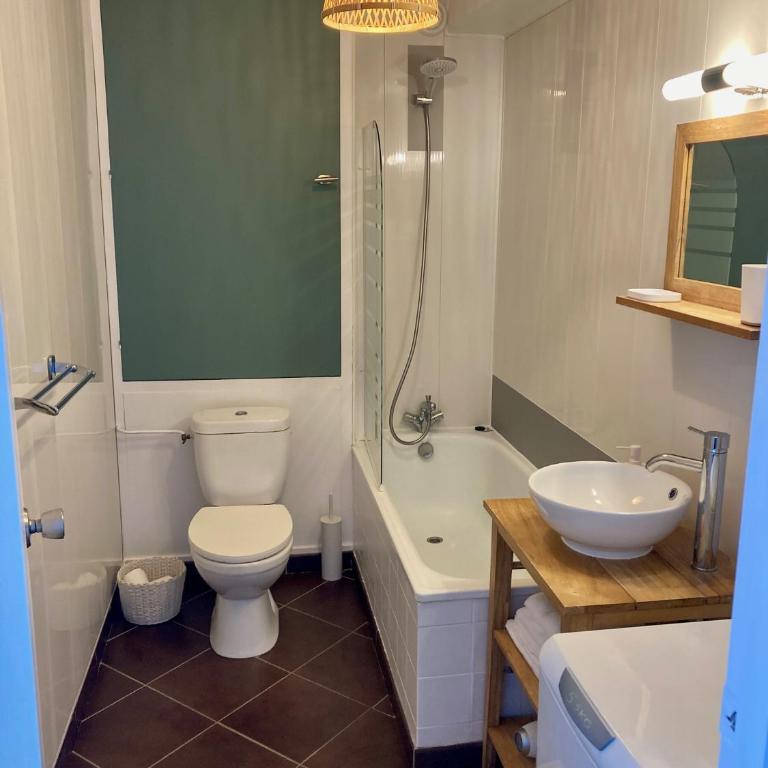 Appartement T2 accès direct plage - parking - balcon & jardin - vélos - Arcachon centre - Appartamento con 1 Camera da Letto - 13
