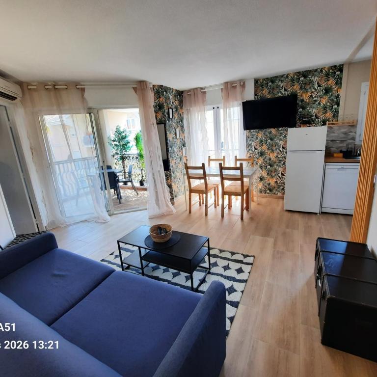 Coeur Marina climatisé terrasse parking - Apartamento de 1 dormitorio - 1