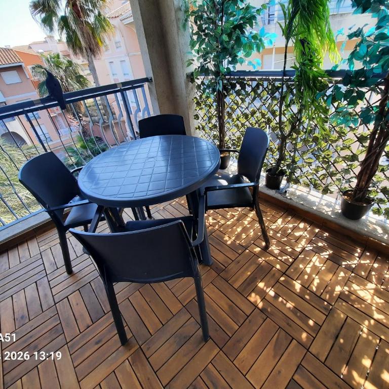 Coeur Marina climatisé terrasse parking - Apartamento de 1 dormitorio - 12