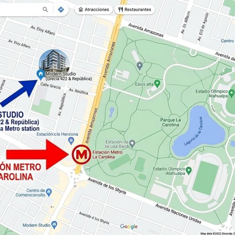 Modern Studio close by La Carolina Metro station - Deluxe Studio - 2
