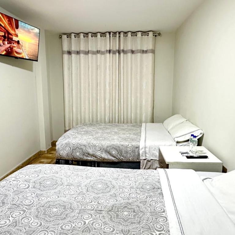 WIFI Rápido A 20 min del Aeropuerto de Lima - Twin Room with Private Bathroom - 1