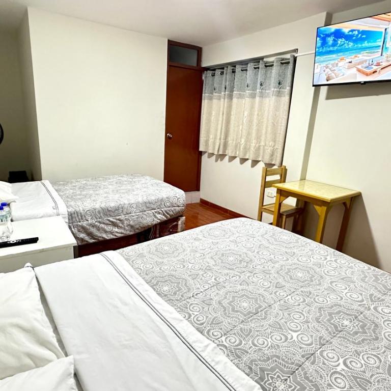 Habitación tranquila a 15 min de Plaza Norte - Twin Room with Bathroom - 3