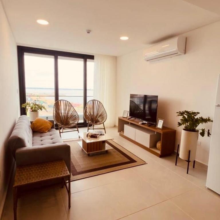 Frente a la Playa San José, Vista Increíble al Río - Apartamento de 2 dormitorios - 5