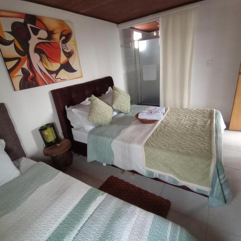 Yerbabuena Guest House Filandia - Habitación Triple con baño privado - 1