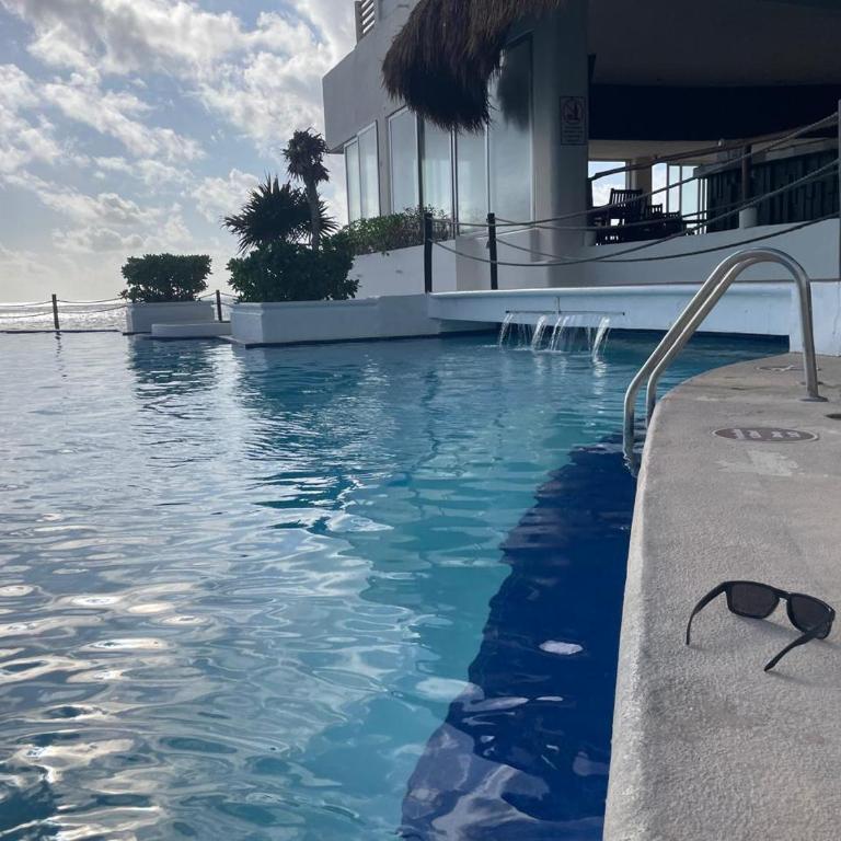 Cancun Beach Escape vista al mar ideal para family - One-Bedroom Apartment - 25