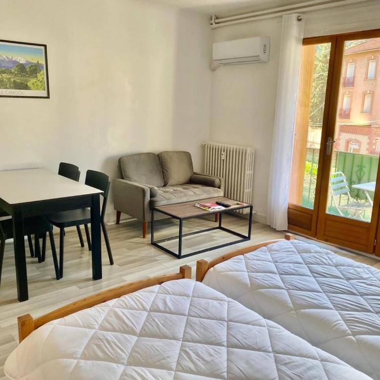 Studio ensoleillé, clim, animaux et parking - 2 pers. - FR-1-703-226 - Studio - 11