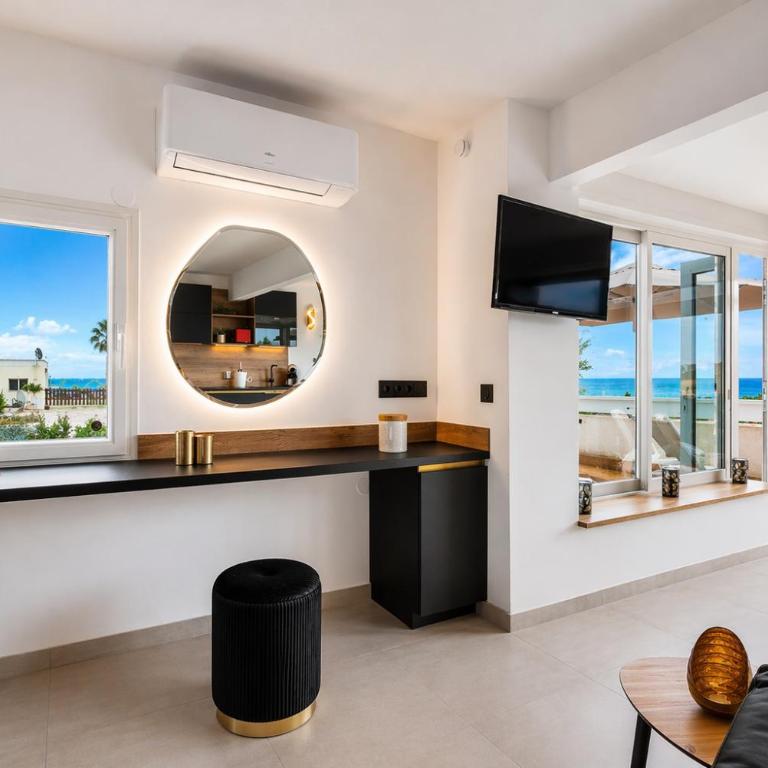 Villa Aurora Port Nature - vue mer- terrasse plein sud - Parking - Village Naturiste - One-Bedroom Apartment - 11