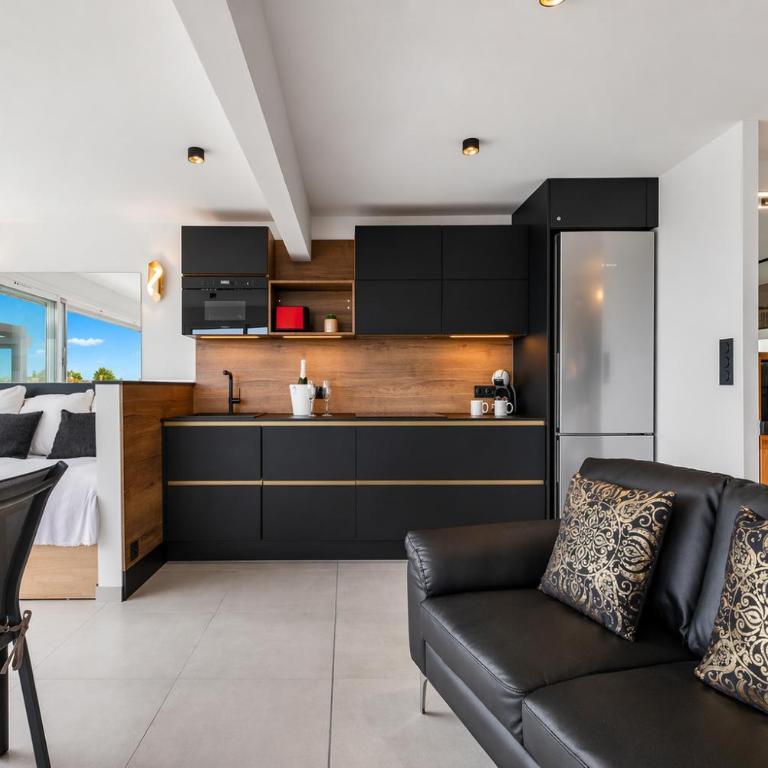 Villa Aurora Port Nature - vue mer- terrasse plein sud - Parking - Village Naturiste - One-Bedroom Apartment - 15