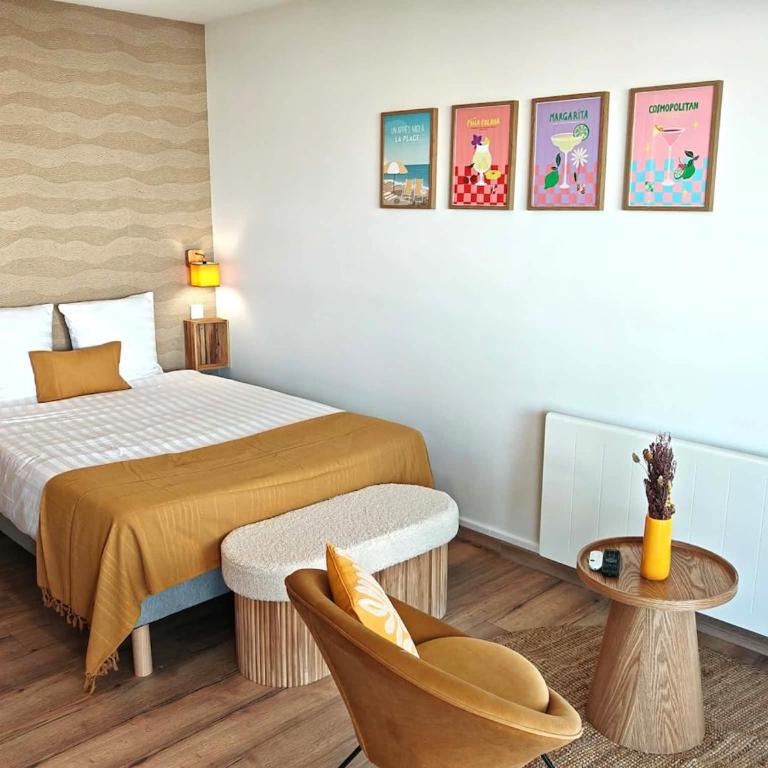 Nuit d'Opale Incroyable T1 Vue Mer Parking Wi-Fi - Appartamento con 1 Camera da Letto - 9