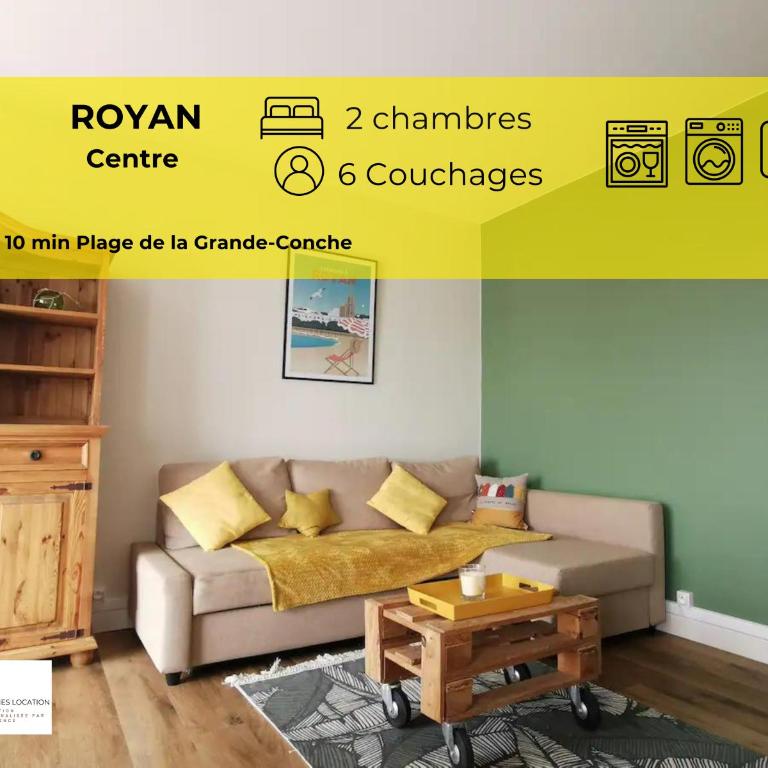 Appartement lumineux proche plage et marché, centre-ville accessible à pied parking gratuit I SWEET HOMES LOCATION - Appartement 2 Chambres - 1