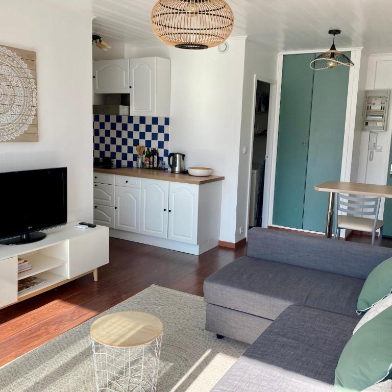 Appartement T2 accès direct plage - parking - balcon & jardin - vélos - Arcachon centre - Appartamento con 1 Camera da Letto - 1