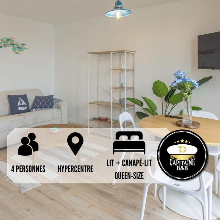 Le Refuge 2 - Maréa - Hypercentre - 4 pers - Apartment mit 1 Schlafzimmer - 1