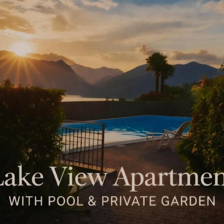 Modern Apartment with Pool & Lake View Luino - Apartamento de 1 dormitorio - 1