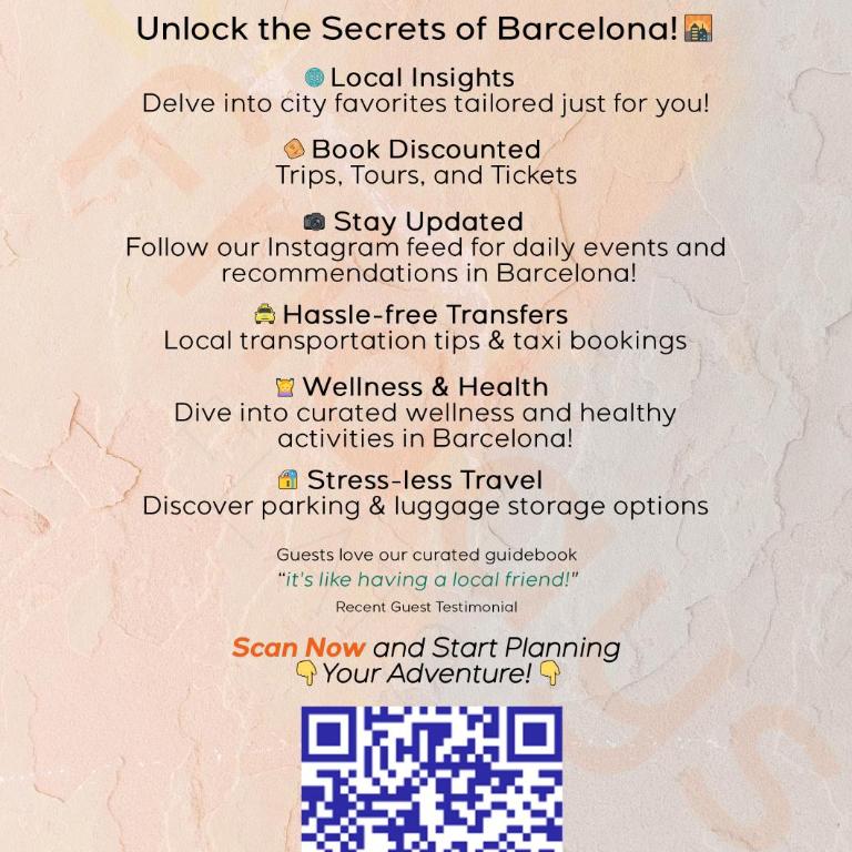 Big Central Barcelona Flat - 4BR for 7 - Apartamento - 22