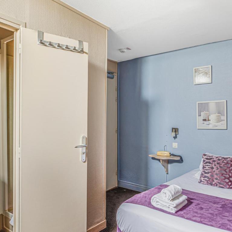 Logis Hôtel Restaurant Cristal - Chambre Double Économique - 2
